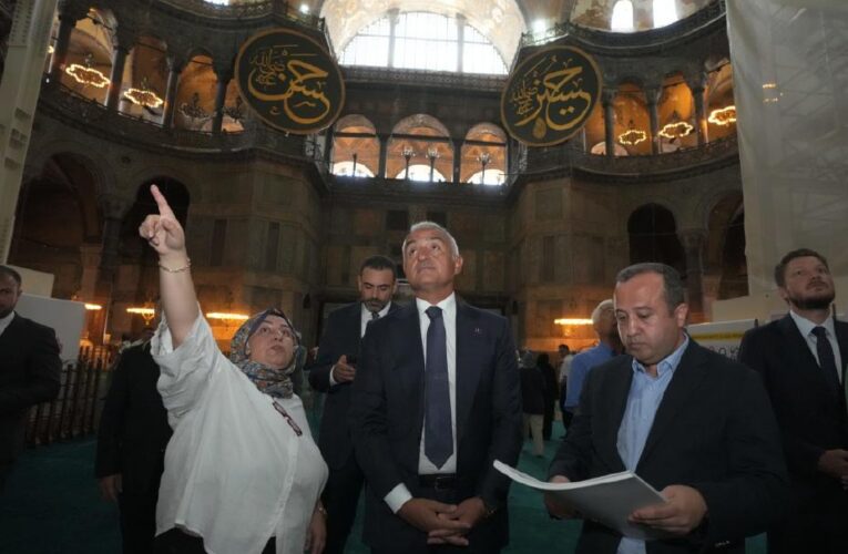Ayasofya’da dev restorasyonda 3 etap tamam