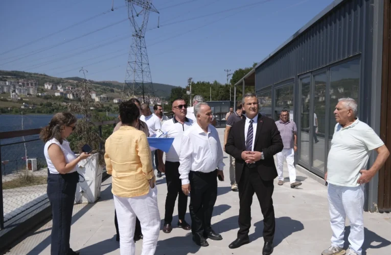İzmit 100. Yıl Parkı Bıçkıdere Göleti’nde çalışmalar hız kazandı