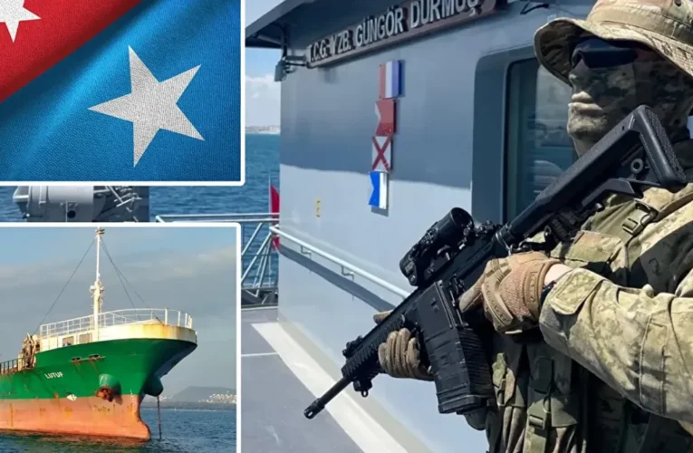 Türk Deniz Kuvvetleri’nden Somali’de operasyon!  14 korsan öldürüldü