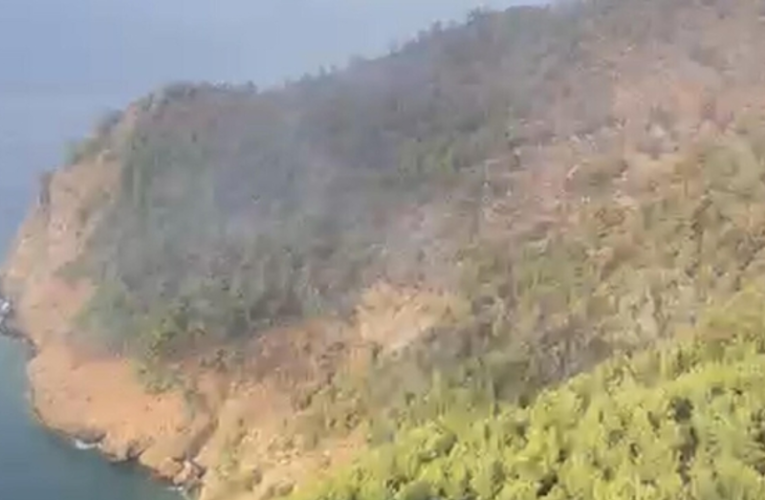 Muğla’da çıkan orman yangınına ikinci gününde de müdahale sürüyor