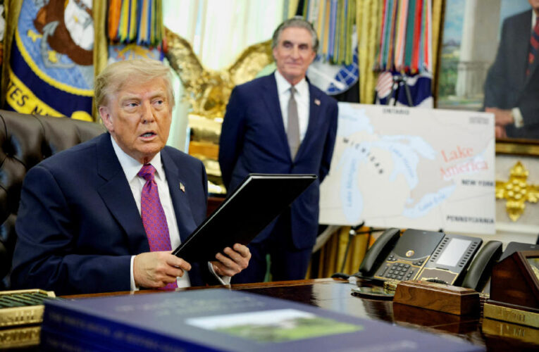Trump Ontario Gölü’nü Amerika Gölü yaptı