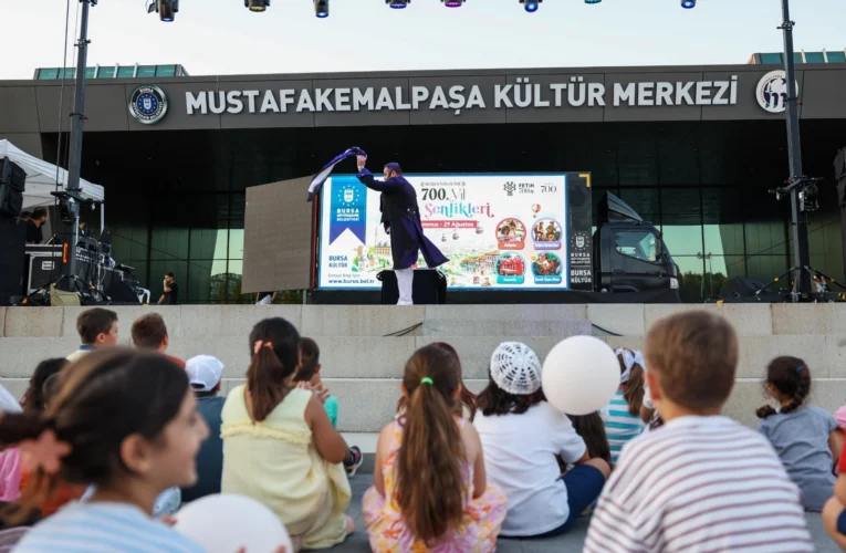 Bursa’da 700. Yıl İlçe Şenlikleri’nde Mustafakemalpaşa heyecanı