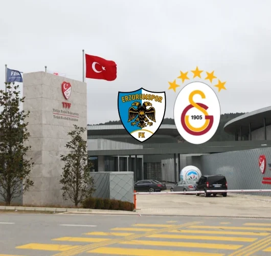 Erzurumspor – Galatasaray maçına saatler kala açıklandı! Büyük tartışma başlattı