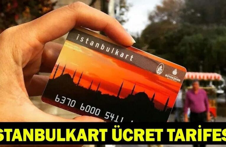 İSTANBUL TOPLU TAŞIMA ÜCRET TARİFESİ 2026 | Öğrenci, Tam Aylık Akbil, Abonman Ne Kadar Oldu? İETT, Metro, Metrobüs, Marmaray Kaç TL Basıyor?