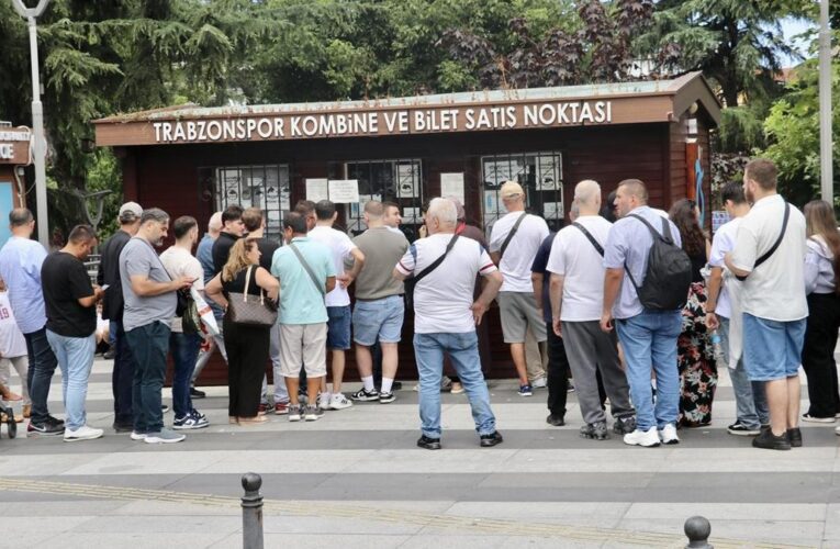 Trabzonspor – Ferencvaros maçı biletleri satışta