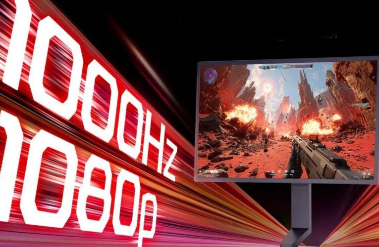 Dünyanın ilk doğal 1000Hz Full HD oyuncu monitörü