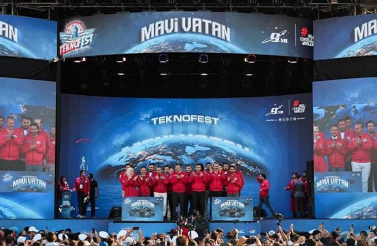 343 bin kişi TEKNOFEST Mavi Vatan’da buluştu
