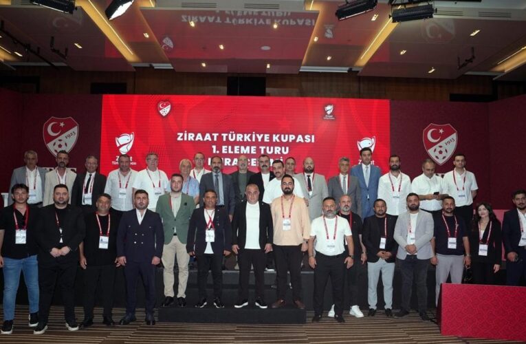 Ziraat Türkiye Kupası 1. eleme turu eşleşmeleri belli oldu