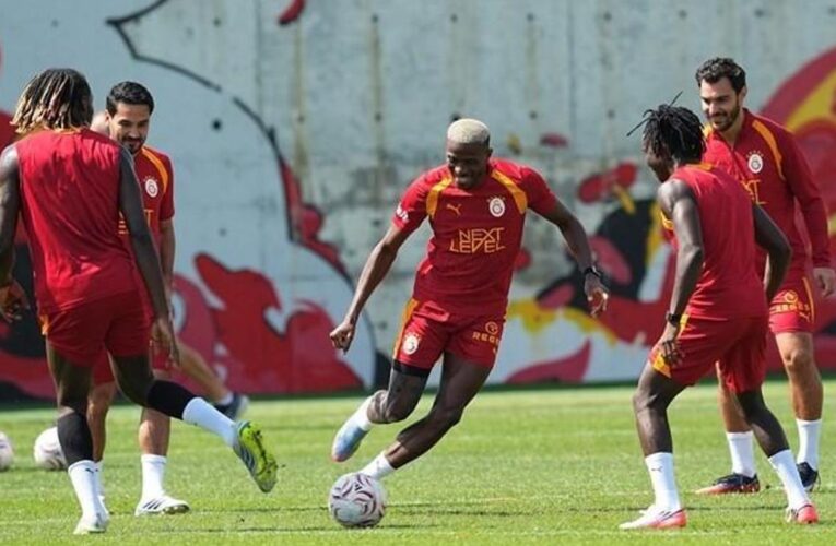 Galatasaray’da, Göztepe maçı hazırlıkları sürdü