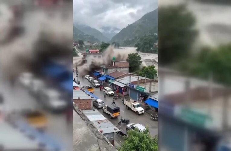 Nepal’deki felaket böyle görüntülendi
