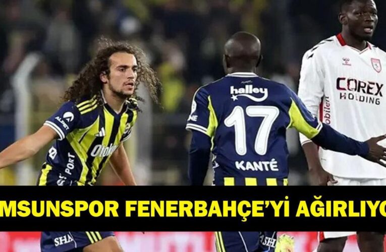 SAMSUNSPOR FENERBAHÇE CANLI İZLE: Süper Lig Samsunspor Fenerbahçe Maçı Şifresiz Mi, Nereden İzlenir? İşte Canlı Maç Yayını ve Kadrolar!