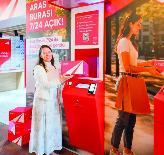 Aras’tan saniyede 100 kargo işlemi