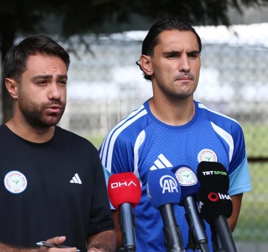 Çaykur Rizesporlu Laçi Samsunspor maçı öncesi değerlendirmede bulundu