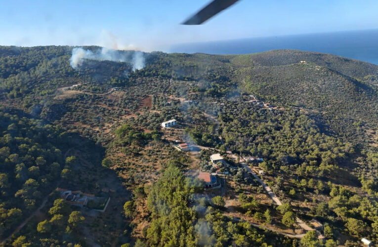 Antalya Kaş’ta orman yangını: Çok sayıda ekip sevk edildi
