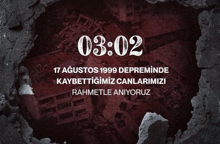 TBMM Başkanı Kurtulmuş, Marmara Depremi’nde hayatını kaybedenleri andı