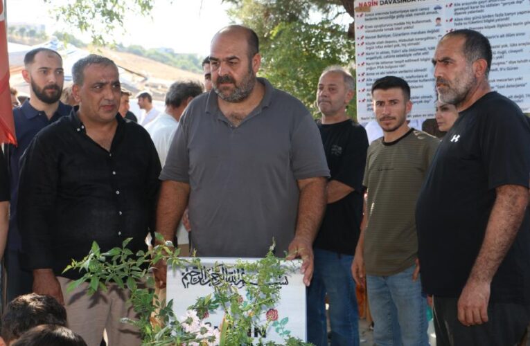 Narin cinayetinin ikinci yılı. Mezarı başında anıldı
