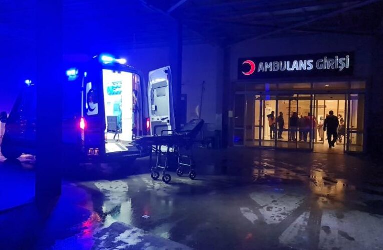 Aydın’da minibüs tarlaya uçtu. 1 kişi öldü, 2 yaralı