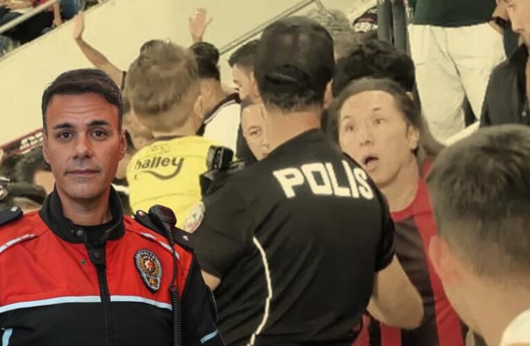 Polis, tribünden kurtardığı Fenerbahçeli minikle diyaloğunu anlattı. Çocuğun sorusu yürek parçaladı