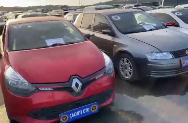 Hasarlı araçların şasi numaralarıyla ‘change’ yaptılar. 13 gözaltı