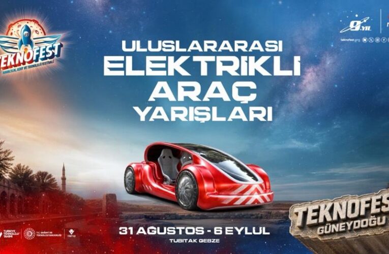 TEKNOFEST Uluslararası Elektrikli Araç Yarışları’nda elektrikli ve hidrojenli araçlar piste çıkıyor