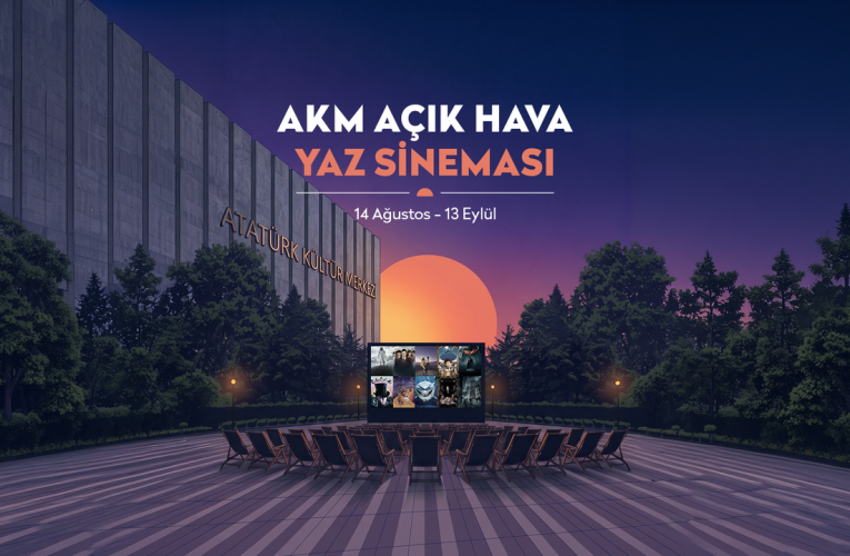 AKM’de açık hava sineması başlıyor!