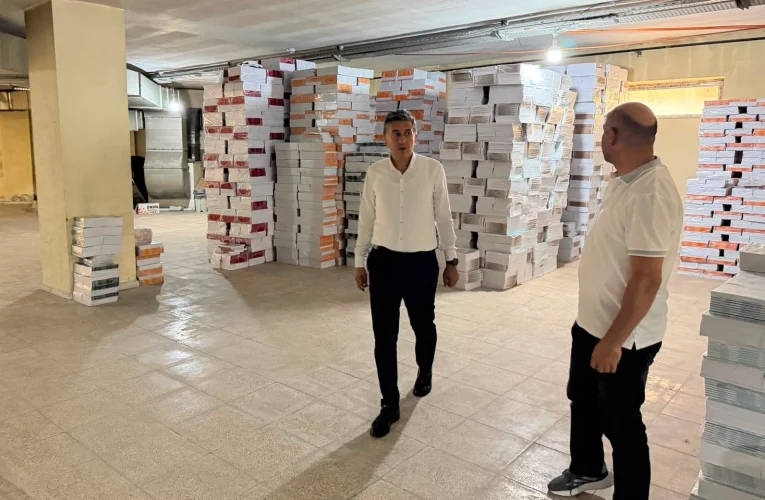 Ağrı’ya yeni dönem ders kitapları geldi