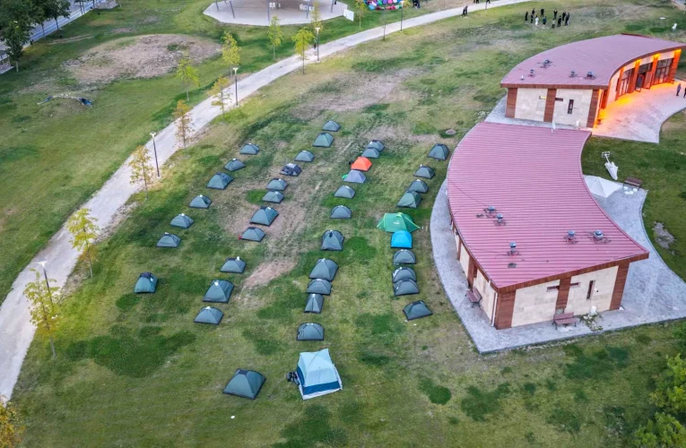Ankara’da Gençlik Katılım Kampı ATA Çiftliği’nde gerçekleşti