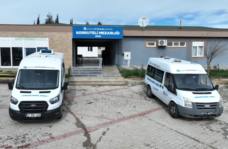 Antalya Büyükşehir cenaze hizmetlerini güçlendiriyor