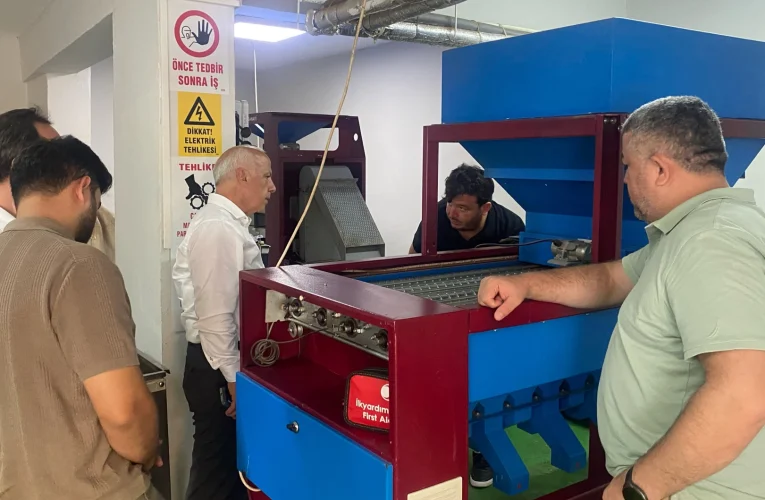 Artvin Ticaret Borsası’ndan fındık üretim tesisine ziyaret