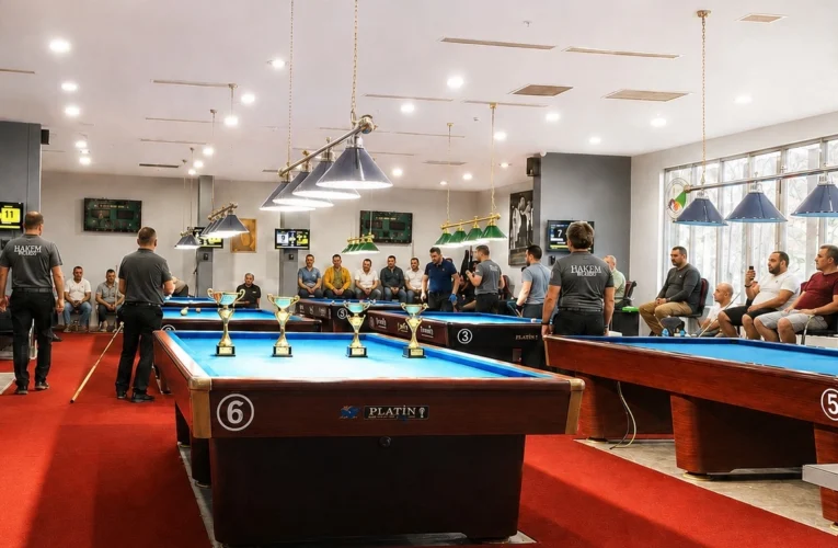 ASSİM’de 11 masa, 7 yıllık bilardo hikayesi