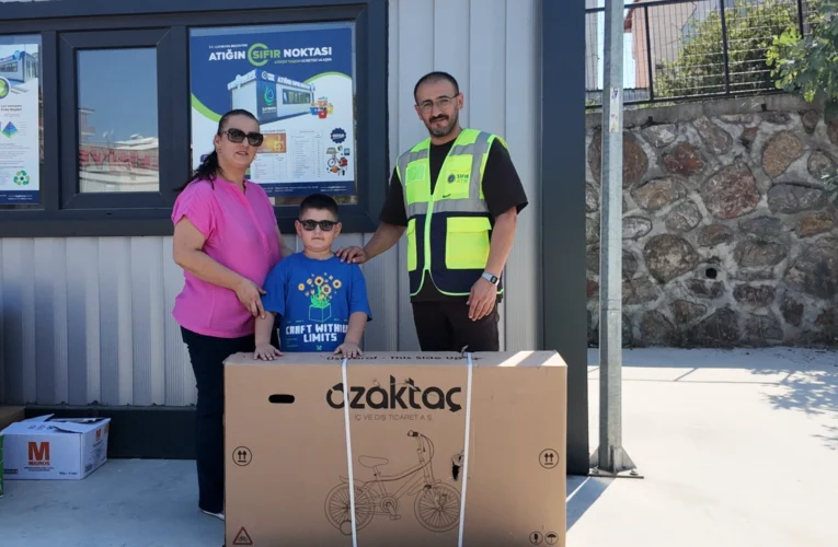 Kocaeli Çayırova’da atıklar hediyeye dönüşüyor