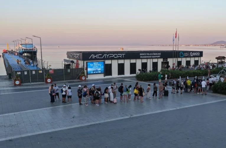 BADO Akçay–Midilli seferleri rekora koştu