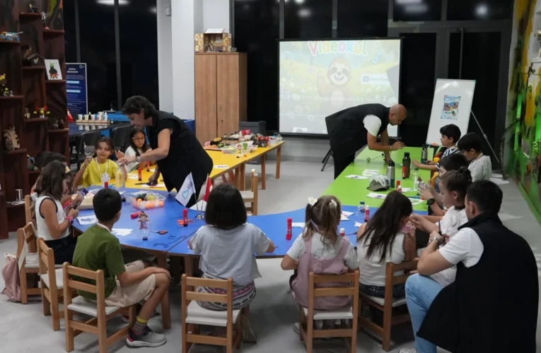 Balıkesir’de çocuklar bilim ve çevreyle buluştu