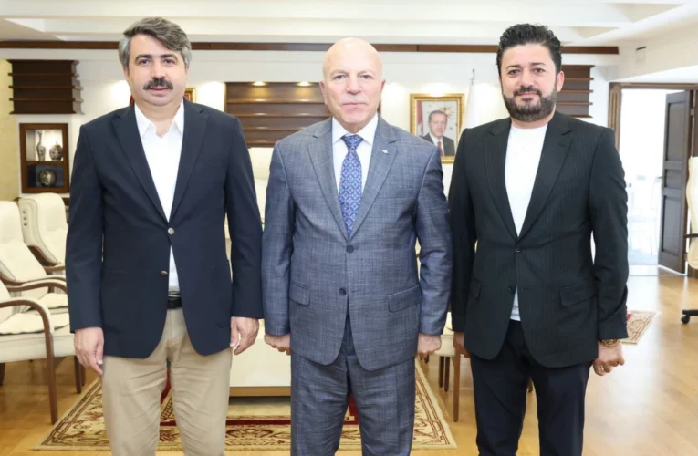 Başkan Yılmaz’dan Erzurum’a nezaket ziyaret