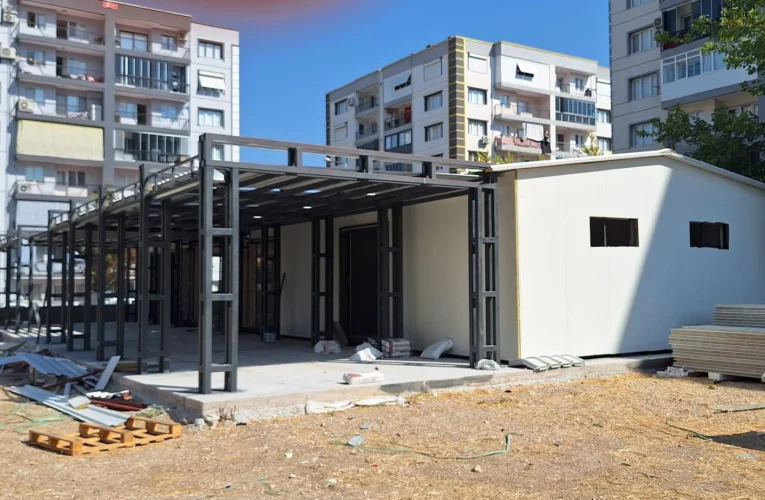 Buca’nın iki yeni taziye evinde sona yaklaşıldı
