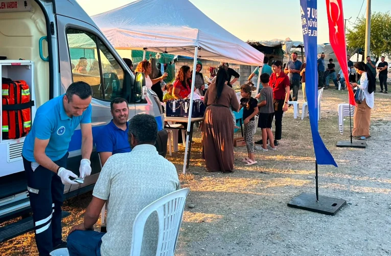 Bursa’da mevsimlik tarım işçilerine destek