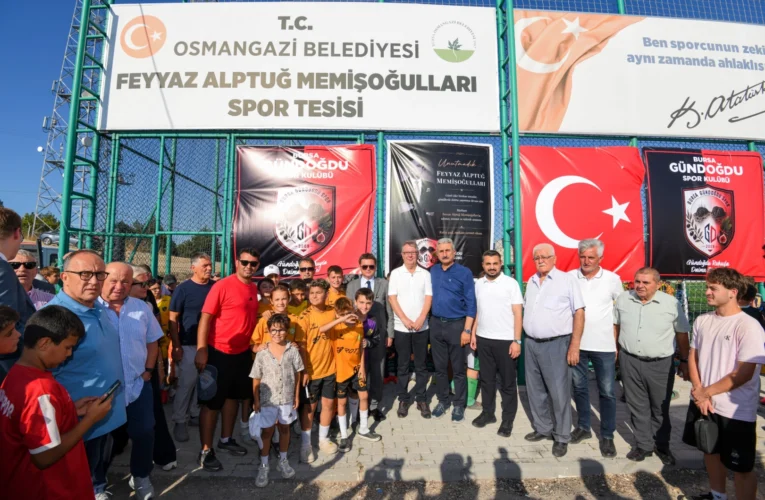 Bursa Osmangazi’den anlamlı dostluk turnuvası