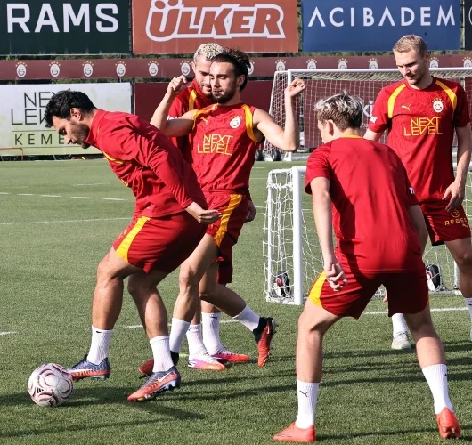 Galatasaray’da Göztepe mesaisi devam etti
