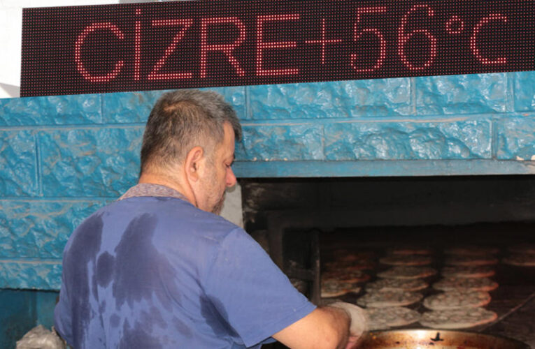 Dışarısı 55, içerisi 80 derece. Serinlemek için bunları yapıyorlar