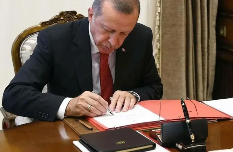 Cumhurbaşkanı Erdoğan’dan çok sayıda atama ve görevden alma kararı