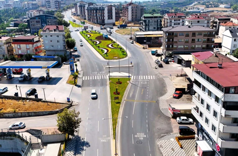 Darıca’daki kavşakta trafik rahatladı, ulaşım hızlandı