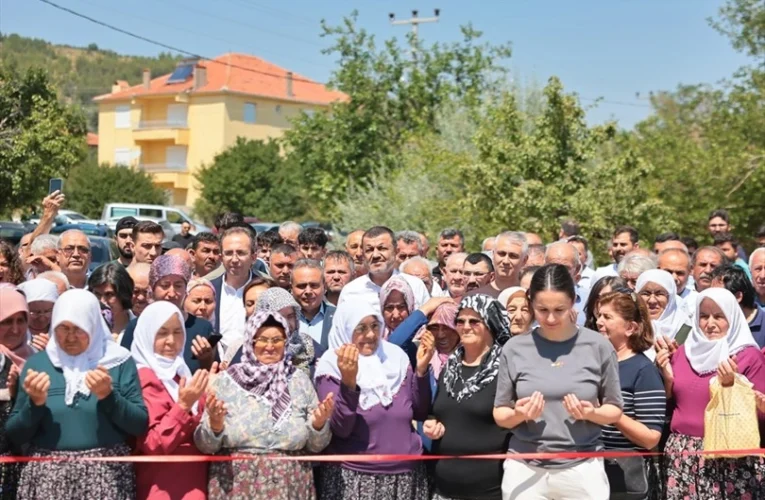 Denizli’de Gömce-İmrallı yolunda mutlu son