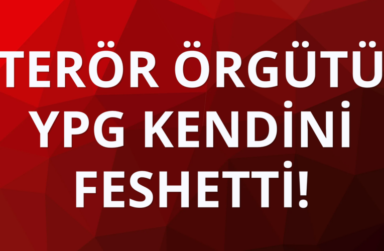 Terör örgütü YPG kendini feshetti!