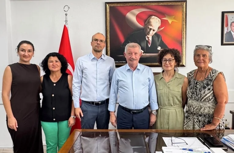 ERÇED’den Kaymakam Mercan’a ziyaret