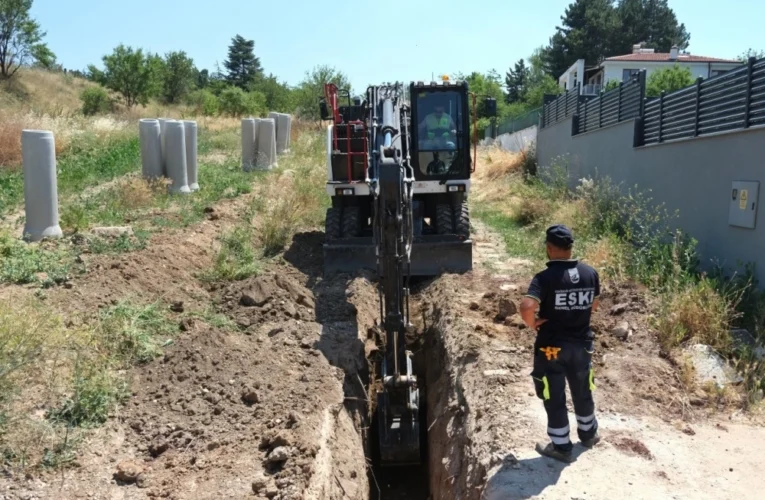 Eskişehir’de kanalizasyon kapasitesi artıyor