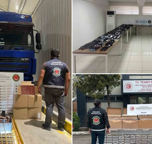 Gümrükte kaçakçılara geçit yok: 7 ayda 71,9 milyarlık operasyon