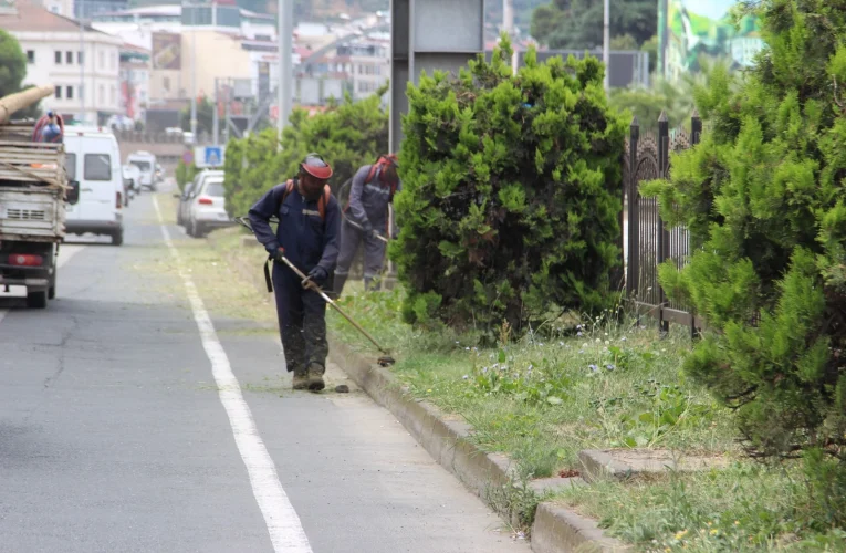 Giresun’da temizlik ve çevre düzenleme seferberliği