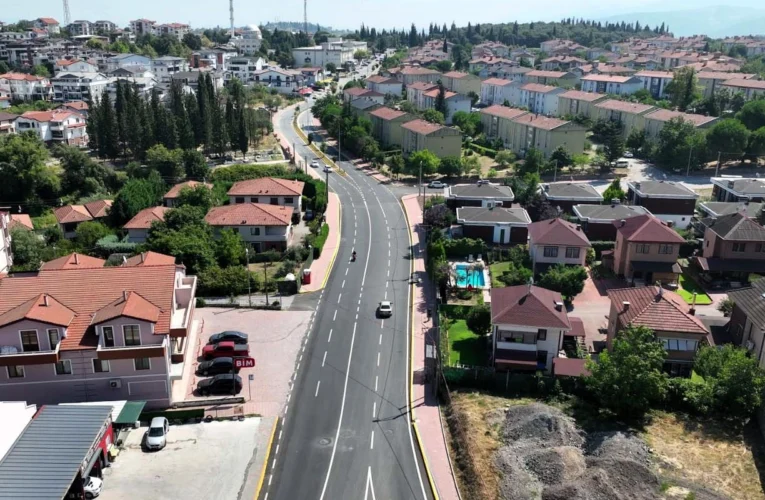 Gölcük Örcün’de ulaşımın çehresi değişti