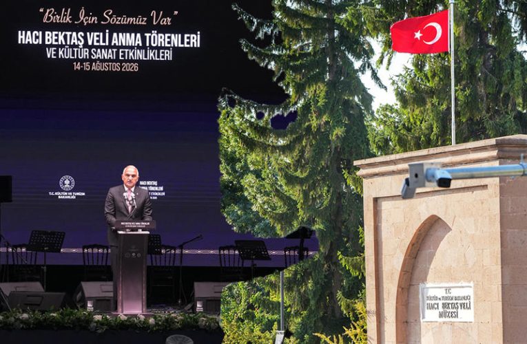 Bakan Ersoy’dan Hacı Bektaş Veli’nin ocağında birlik mesajı
