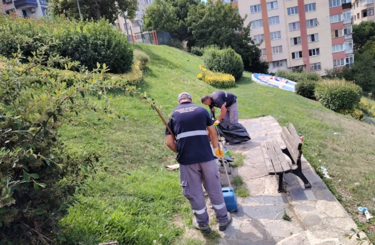İstanbul Maltepe’de toplu temizlik seferberliği